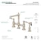 Kingston Brass KS7278ALBS Kitchen Faucet W/ Side Sprayer, Brushed Nickel KS7278ALBS - alternate 4